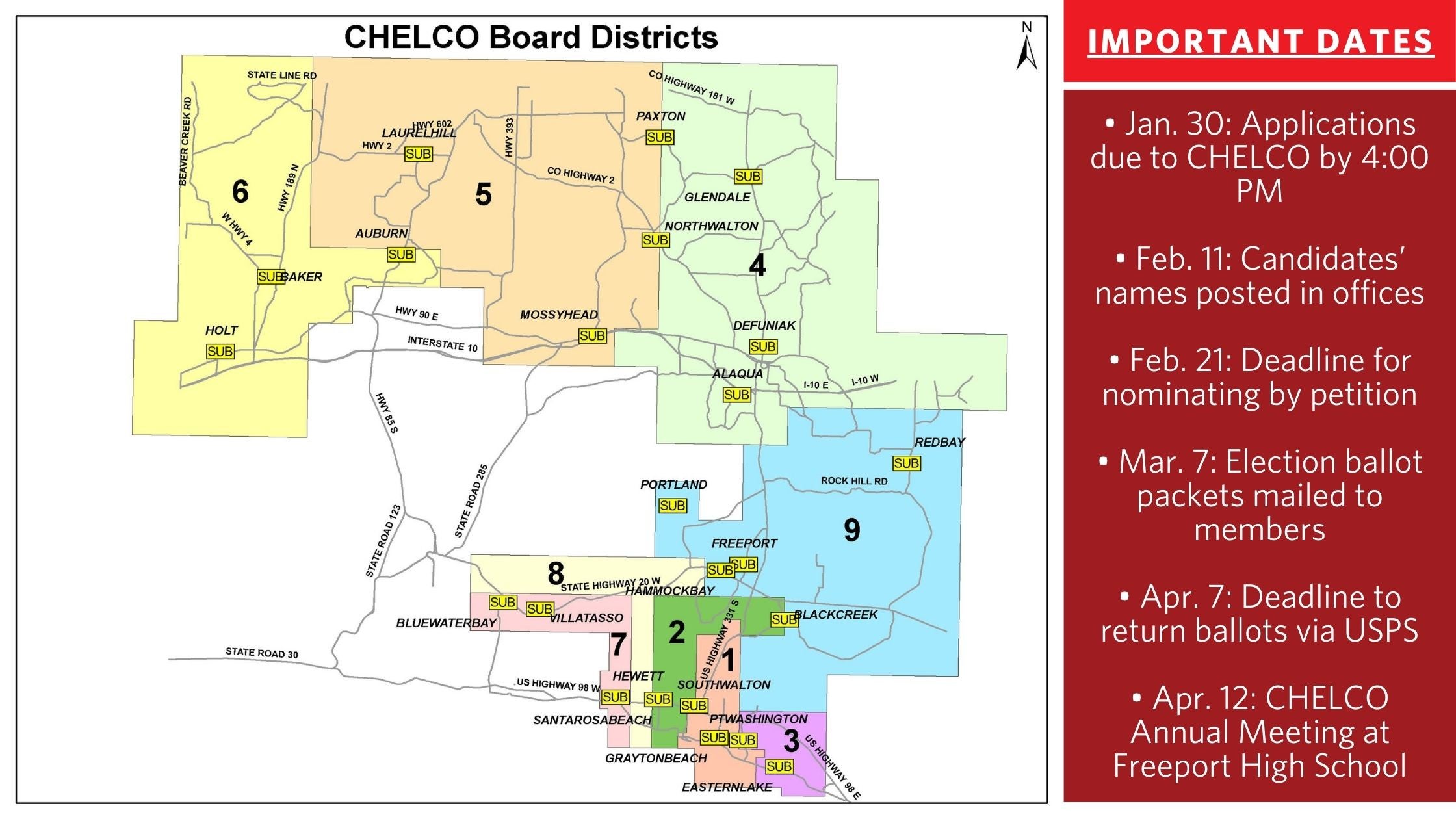 CHELCO Board of Trustees elections around the corner