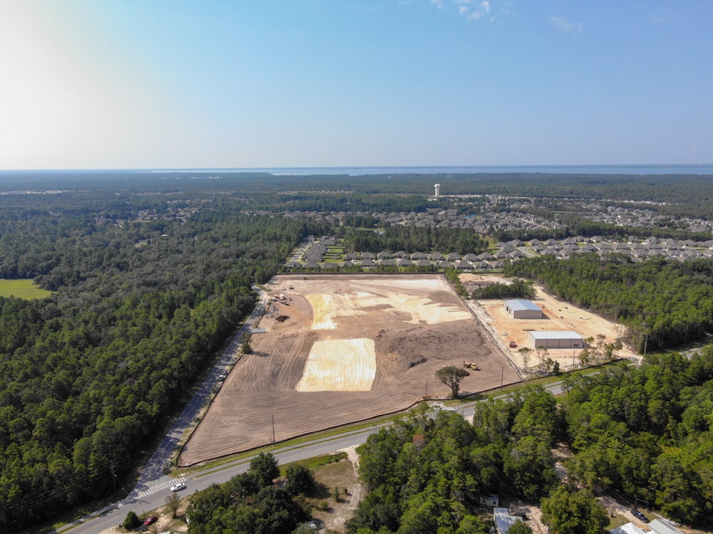 Site work is underway on CHELCO’s new Freeport office located off Hwy. 20 and W. Bay Loop Road