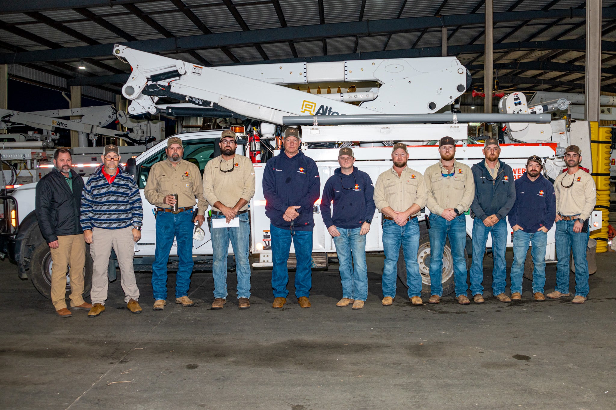 CHELCO crews lend a hand to fellow co-ops